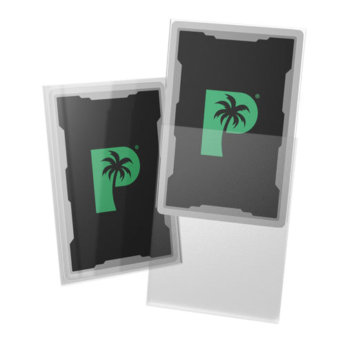 Palms Off Standard 100pc Blackout Deck Sleeves - Clear