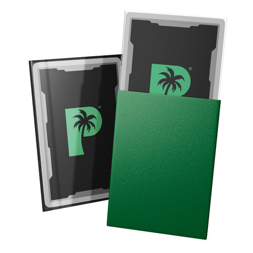 Palms Off Standard 100pc Blackout Deck Sleeves - Green