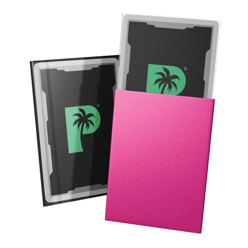 Palms Off Standard 100pc Blackout Deck Sleeves - Pink