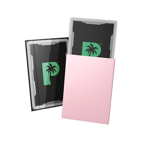 Palms Off Standard 100pc Blackout Deck Sleeves - Rose