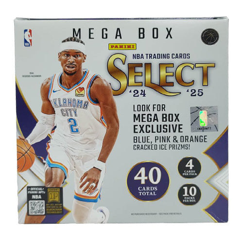 Panini 2024 2025 Select NBA Basketball Mega Box