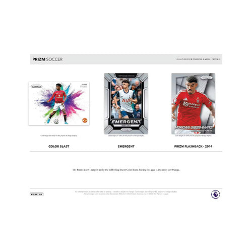 Panini 2024/25 Prizm EPL Choice Soccer Cards Booster Box