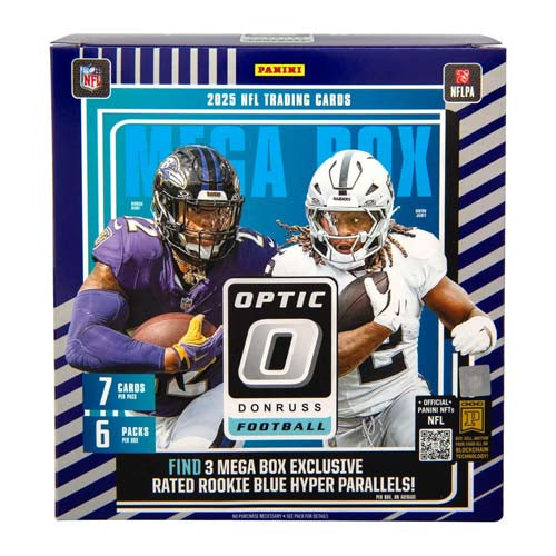 Panini 2025 2026 Donruss Optic NFL Football Mega Box