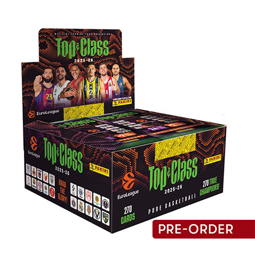 Panini Euro League Top Class 2026 Basketball Booster Box