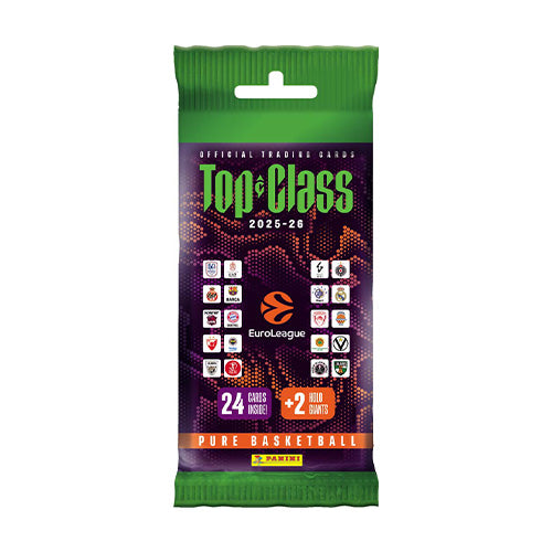 Panini Euro League Top Class 2026 Basketball Fat Pack Booster Box