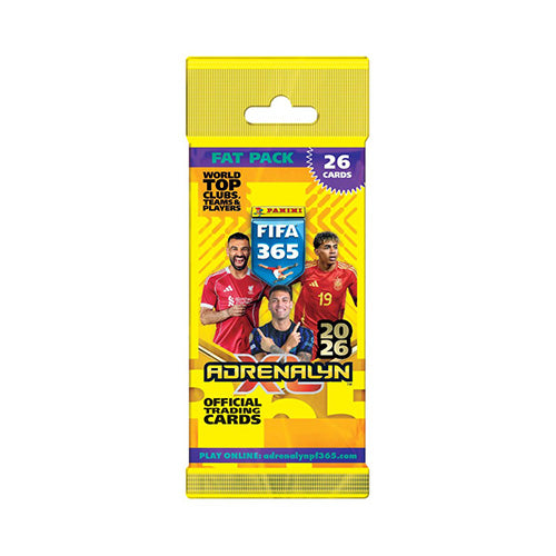 Panini FIFA 365 Adrenalyn XL 2026 Soccer Fat Pack Booster Box
