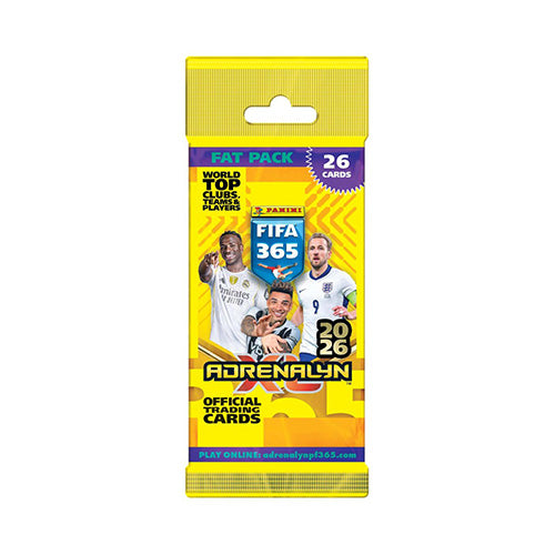 Panini FIFA 365 Adrenalyn XL 2026 Soccer Fat Pack Booster Box
