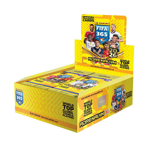 Panini FIFA 365 Adrenalyn XL 2026 Soccer Fat Pack Booster Box