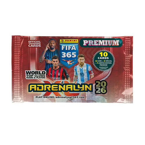 Panini FIFA 365 Adrenalyn XL 2026 Soccer Premium Pack Booster Box
