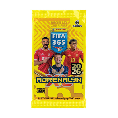 Panini FIFA 365 Adrenalyn XL 2026 Soccer Trading Cards Booster Box