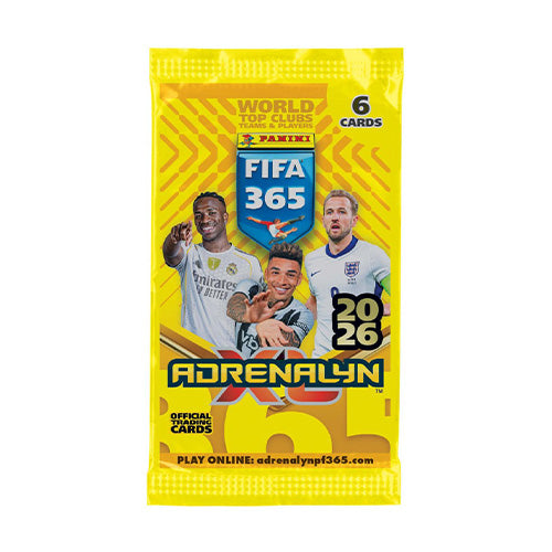 Panini FIFA 365 Adrenalyn XL 2026 Soccer Trading Cards Booster Box