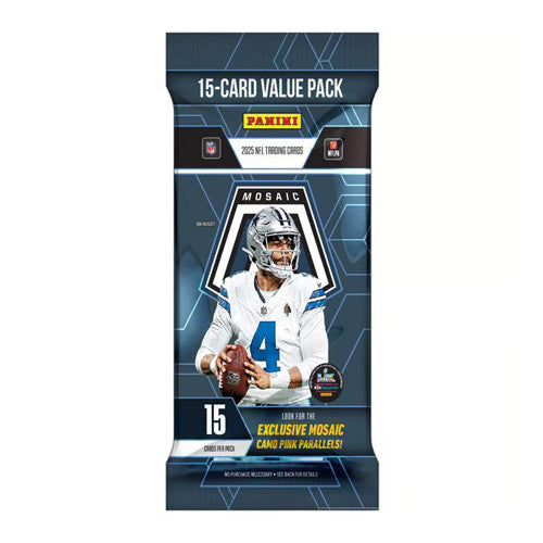 Panini Mosaic 2025 NFL Football Single Fat Pack