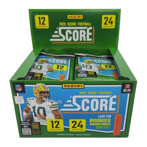 Panini Score 2025 NFL Football Retail Booster Box