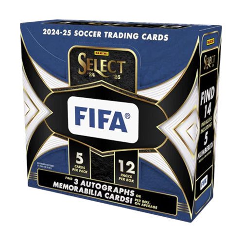 Panini Soccer 2024/25 Select FIFA Soccer Hobby Trading Cards (Display of 12)