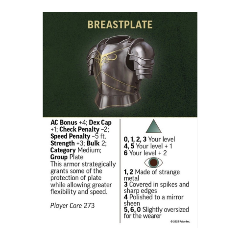 Pathfinder Second Edition Deck of Endless Treasure