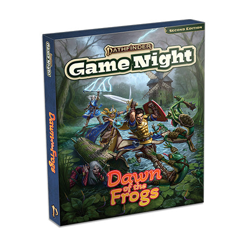 Pathfinder Second Edition Game Night Dawn of the Frogs Deluxe Adventure