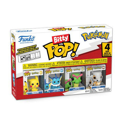 Pokemon - Pikachu Bitty Pop! 4-Pack