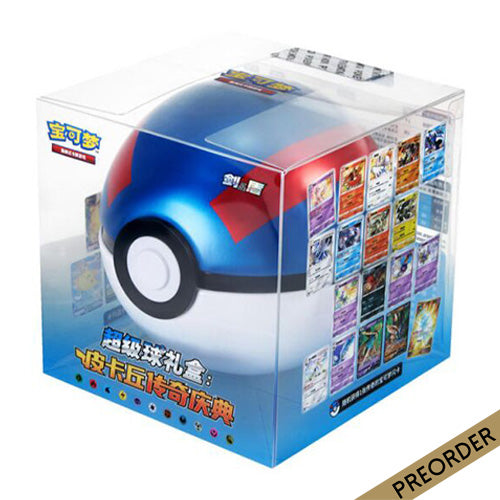 Pokemon CN Great Ball Gift Set Pikachu Legendary Celebration Simplified Chinese Version