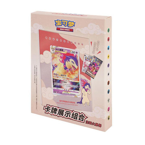 Pokemon CN Hisuian Typhlosion Card Display Gift Set Simplified Chinese Version