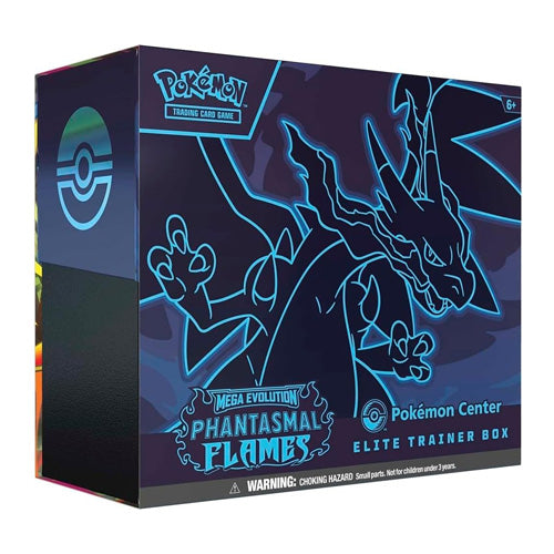 Pokemon Mega Evolution Phantasmal Flames Pokemon Center Elite Trainer Box