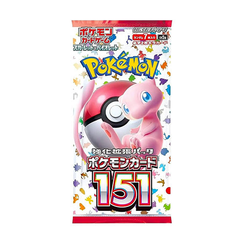 Pokemon TCG 151 SV2A Single Booster Pack Japanese
