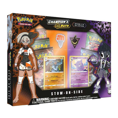 Champion's Path Stow-On-Side Special Pin Collection Box  Pokemon TCG