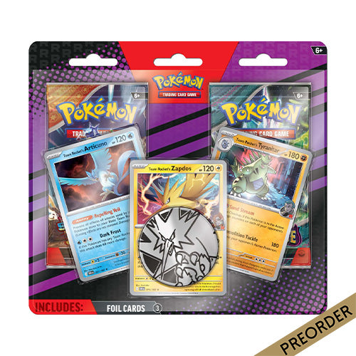 Pokemon TCG Enhanced 2 Pack Blister (Team Rocket's Articuno, Zapdos, Tyranitar)