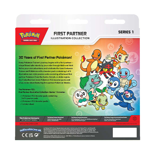Pokemon TCG First Partner Illustration Collection Series 1