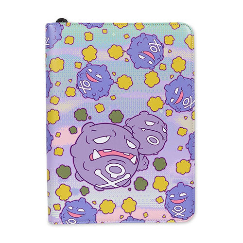 Pokemon TCG Koffing & Weezing Sunset Trainers Zip Binder Pokemon Centre Exclusive