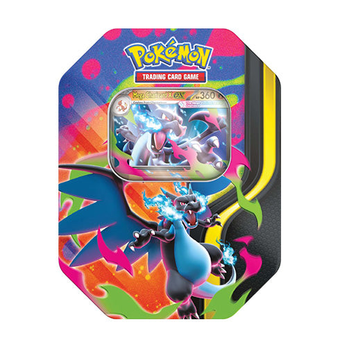 Pokemon TCG Mega Charizard Tin (Pair)