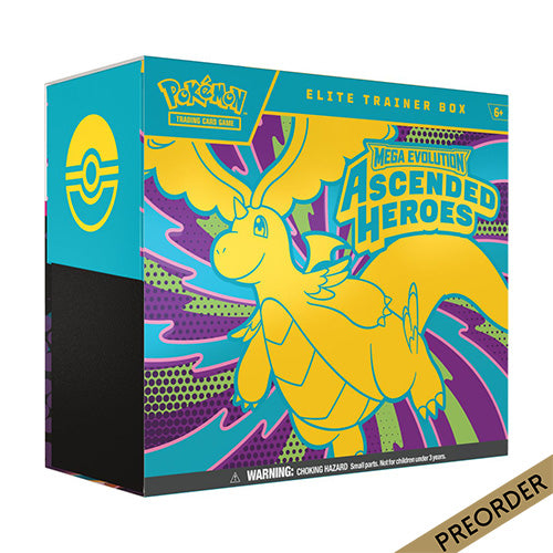 Pokemon TCG Mega Evolution Ascended Heroes Elite Trainer Box