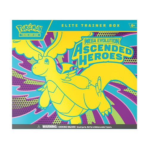 Pokemon TCG Mega Evolution Ascended Heroes Elite Trainer Box