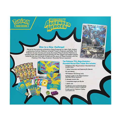 Pokemon TCG Mega Evolution Ascended Heroes Elite Trainer Box