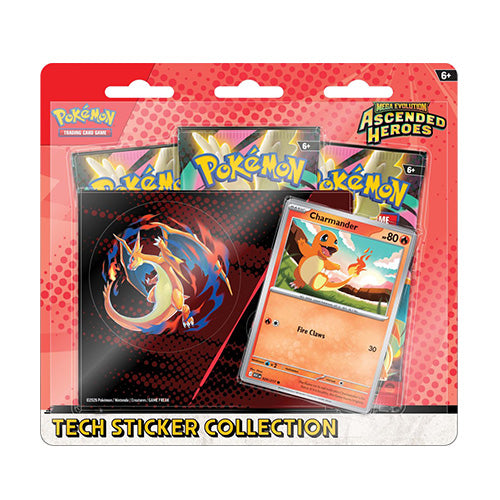 Pokemon TCG Mega Evolution Ascended Heroes Tech Sticker Collection (Pair)