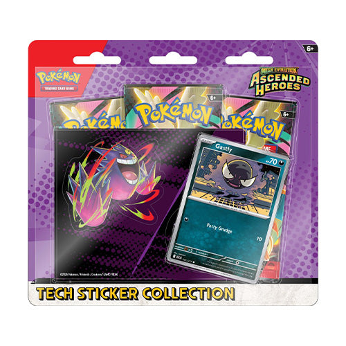 Pokemon TCG Mega Evolution Ascended Heroes Tech Sticker Collection (Pair)