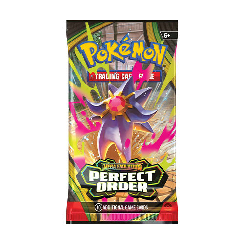 Pokemon TCG Mega Evolution Perfect Order Single Booster Pack