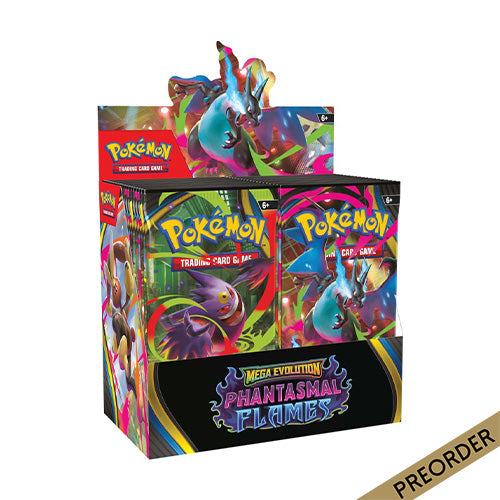 Pokemon TCG Mega Evolution Phantasmal Flames Booster Box