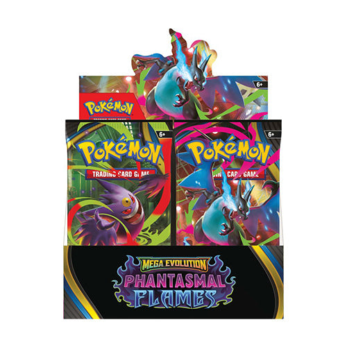 Pokemon TCG Mega Evolution Phantasmal Flames Booster Box