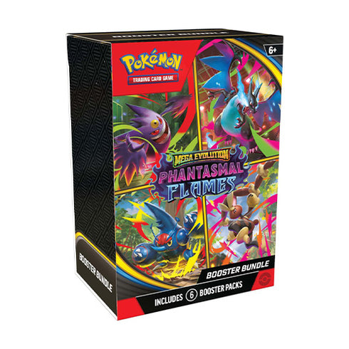 Pokemon TCG Mega Evolution Phantasmal Flames Booster Bundle