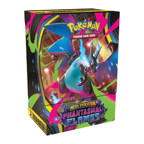 Pokemon TCG Mega Evolution Phantasmal Flames Build & Battle Box
