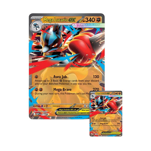 Pokemon TCG Mega Lucario ex Figure Collection
