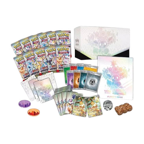 Pokemon TCG Prismatic Evolutions Pokemon Center Elite Trainer Box