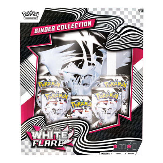 Scarlet & Violet White Flare Binder Collection Pokemon TCG