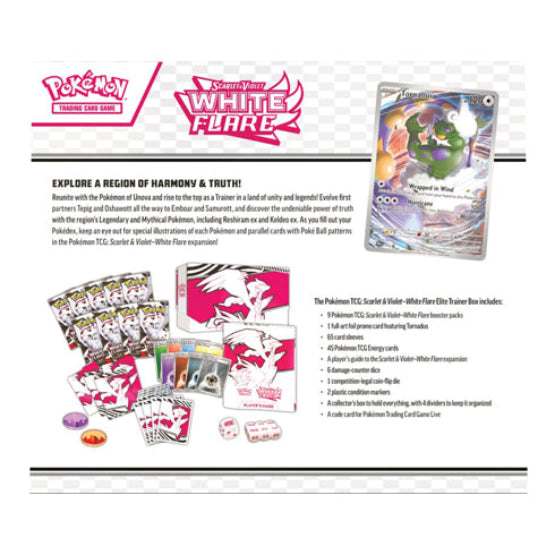 Pokemon TCG Scarlet & Violet White Flare Elite Trainer Box