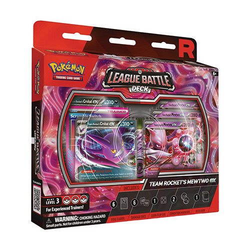 Pokemon TCG Team Rocket’s Mewtwo ex League Battle Deck