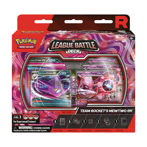 Pokemon TCG Team Rocket’s Mewtwo ex League Battle Deck