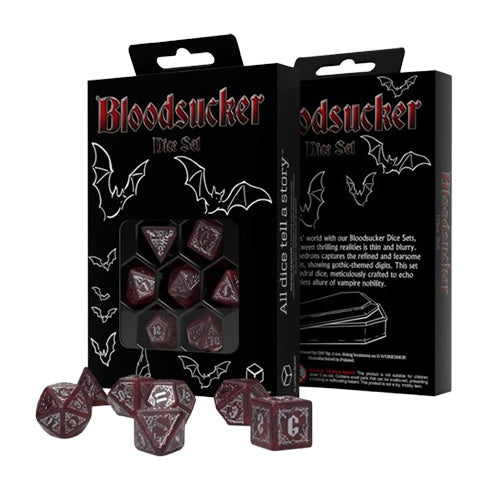 Q Workshop Bloodsucker Scarlet Dice Set 7