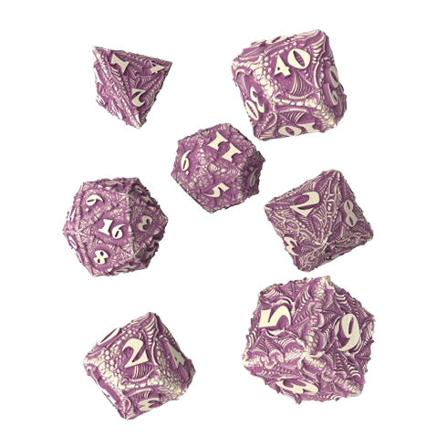 Q Workshop Dracopolis The Yucatan Featherwing Dice Set 7