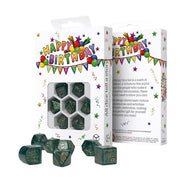 Q Workshop Happy Birthday Balloons Dice Set 7