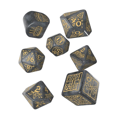 Q Workshop Happy Birthday Confetti Dice Set 7